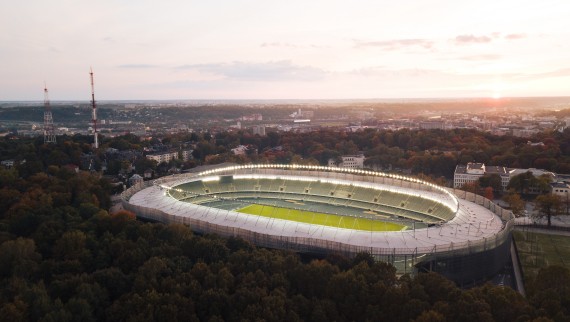 Dariaus ir Girėno stadionas, Kaunas, Lietuva. © Kauno miesto savivaldybė
