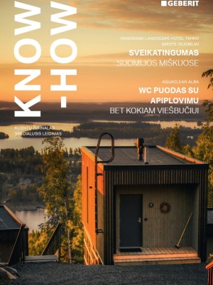 Geberit Hotel Žurnalas klientams