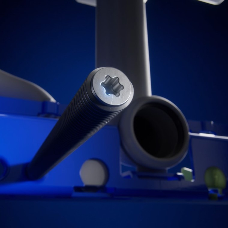 Tvirtinimo varžtai su Torx reguliavimu