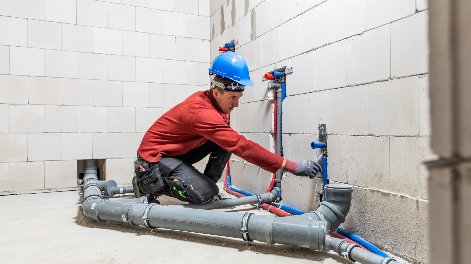 Geberit FlowFit gyvenamųjų namų statybai