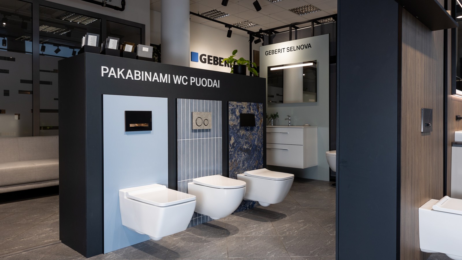 Geberit WC puodai Geberit WC puodai