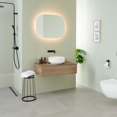 Option Oval veidrodis (© Geberit) Option Oval veidrodis (© Geberit)