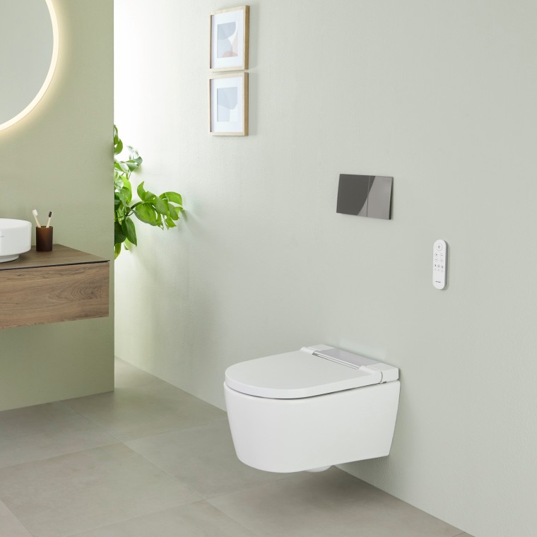 Geberit AquaClean Sela WC puodas su apiplovimo funkcija Geberit AquaClean Sela WC puodas su apiplovimo funkcija
