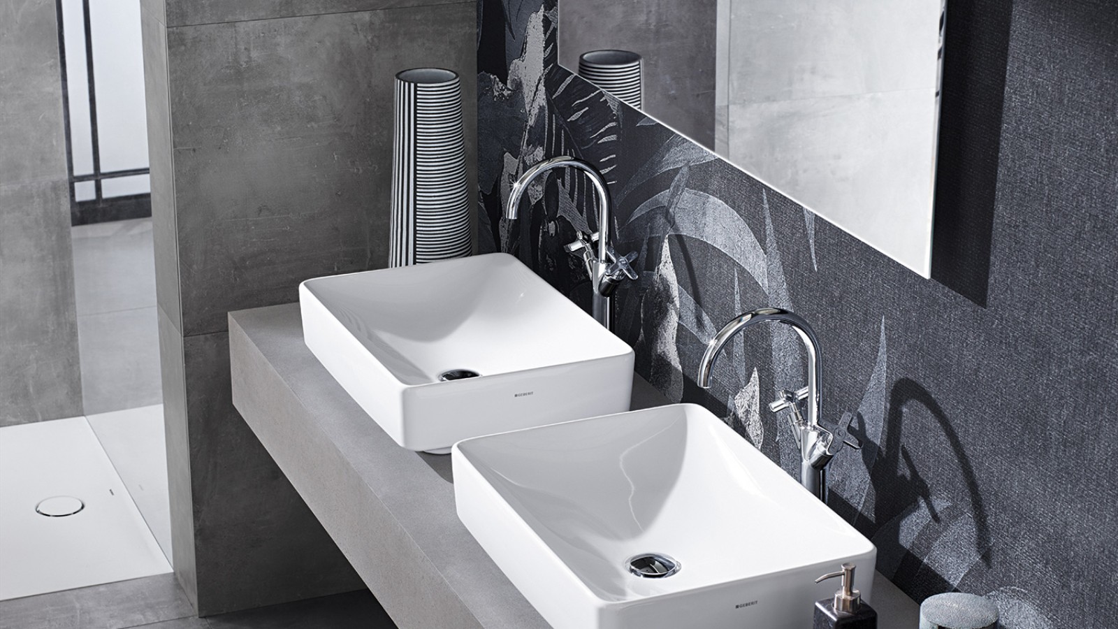 Vonios kambarys su Geberit VariForm praustuvais