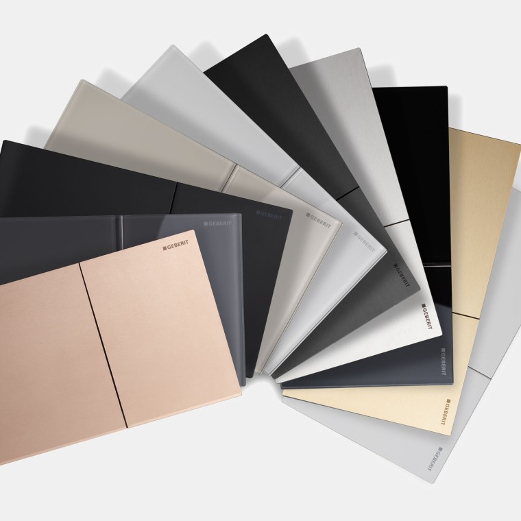 Įvairių medžiagų ir spalvų Geberit Sigma70 Įvairių medžiagų ir spalvų Geberit Sigma70