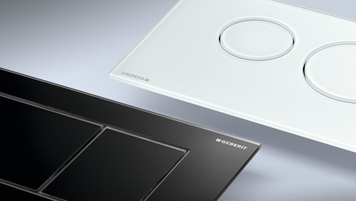 Geberit Sigma40 vandens nuleidimo mygtukas