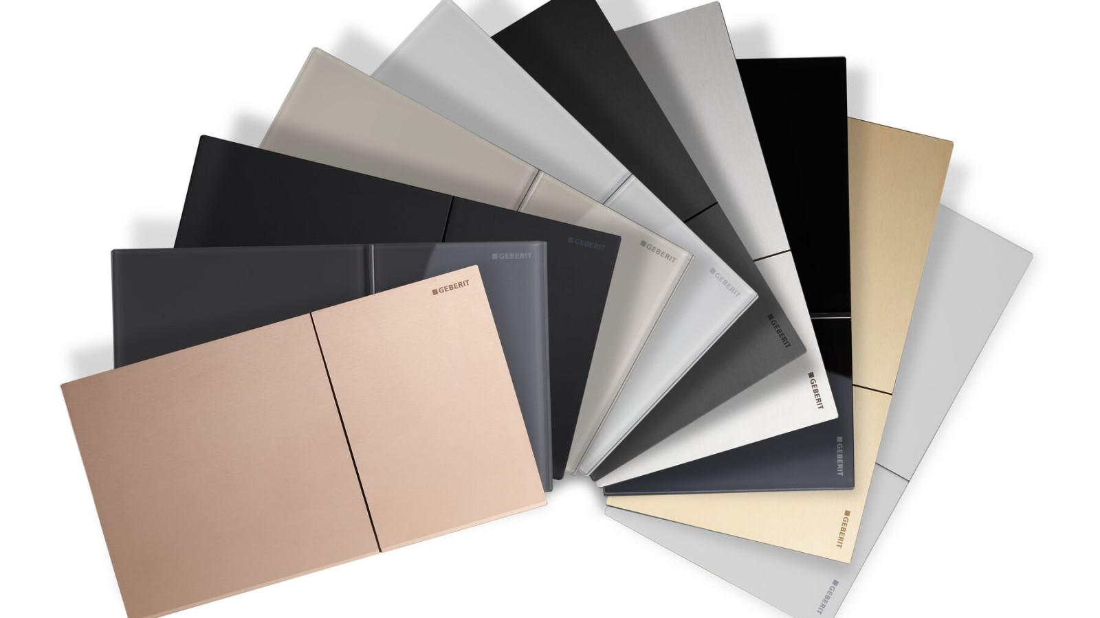 Vandens nuleidimo mygtukų Geberit Sigma70 paviršių asortimentas Vandens nuleidimo mygtukų Geberit Sigma70 paviršių asortimentas