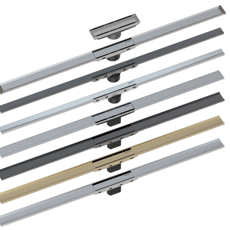 Geberit CleanLine dušo padėklo sifonų apžvalga Geberit CleanLine dušo padėklo sifonų apžvalga