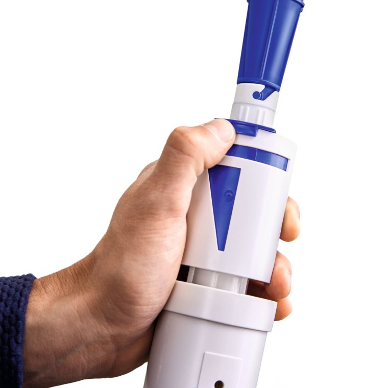 Set small flush volumes with the Geberit Type 208 flush valve