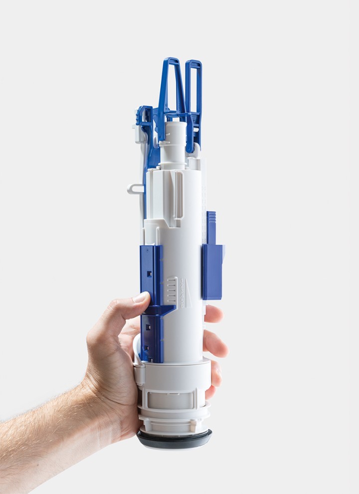 Geberit 212 tipo vandens nuleidimo mechanizmas (© Geberit) Geberit 212 tipo vandens nuleidimo mechanizmas (© Geberit)