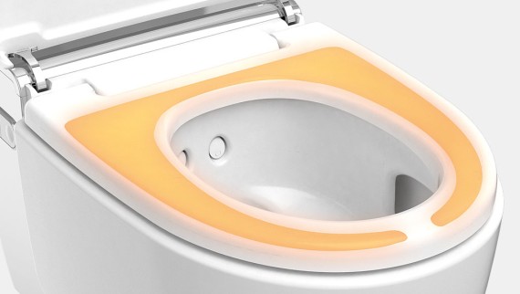 Šildoma WC puodo dangtis Geberit AquaClean