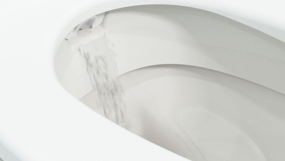 Geberit AquaClean Sela dušo svirtelės nuplovimas vandeniu Geberit AquaClean Sela dušo svirtelės nuplovimas vandeniu