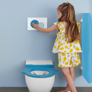 Geberit Bambini ant grindų pastatomas WC puodas vaikams Geberit Bambini ant grindų pastatomas WC puodas vaikams