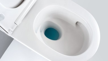 Vidinės dalies geometrija be nuplovimo krašto optimaliam WC puodo nuplovimui