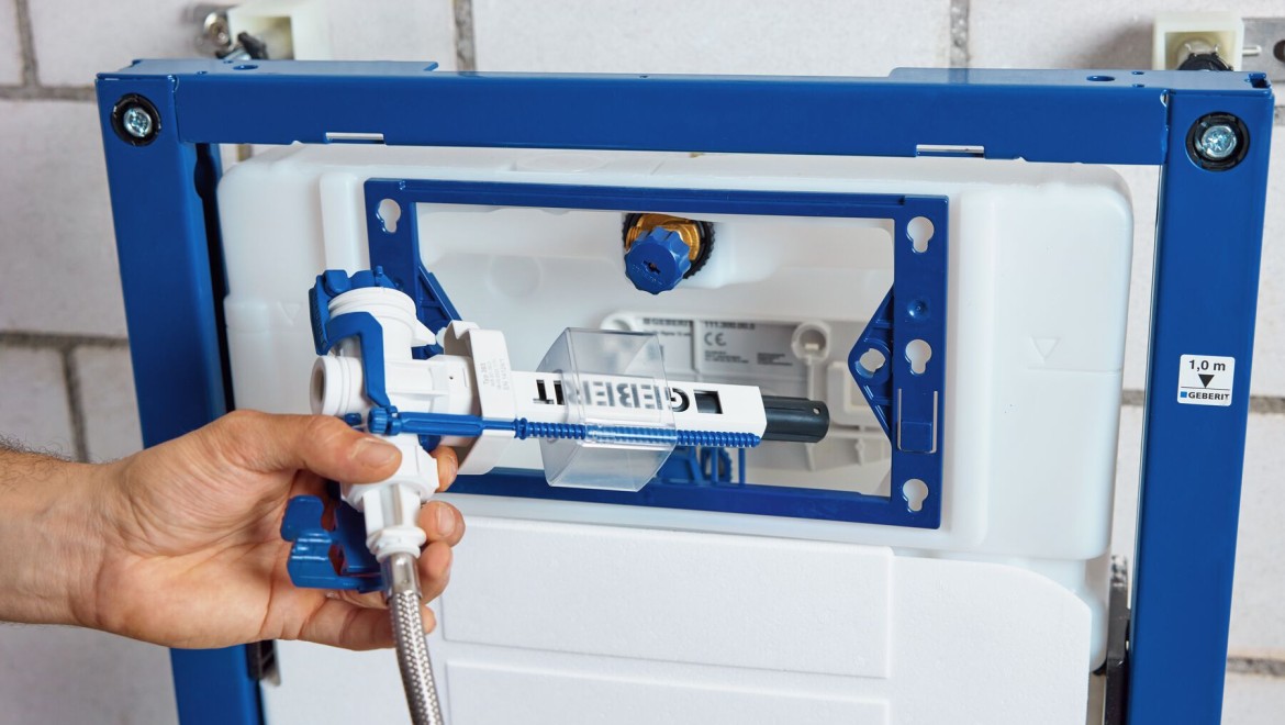 Geberit Type 383 pripildymo mechanizmas