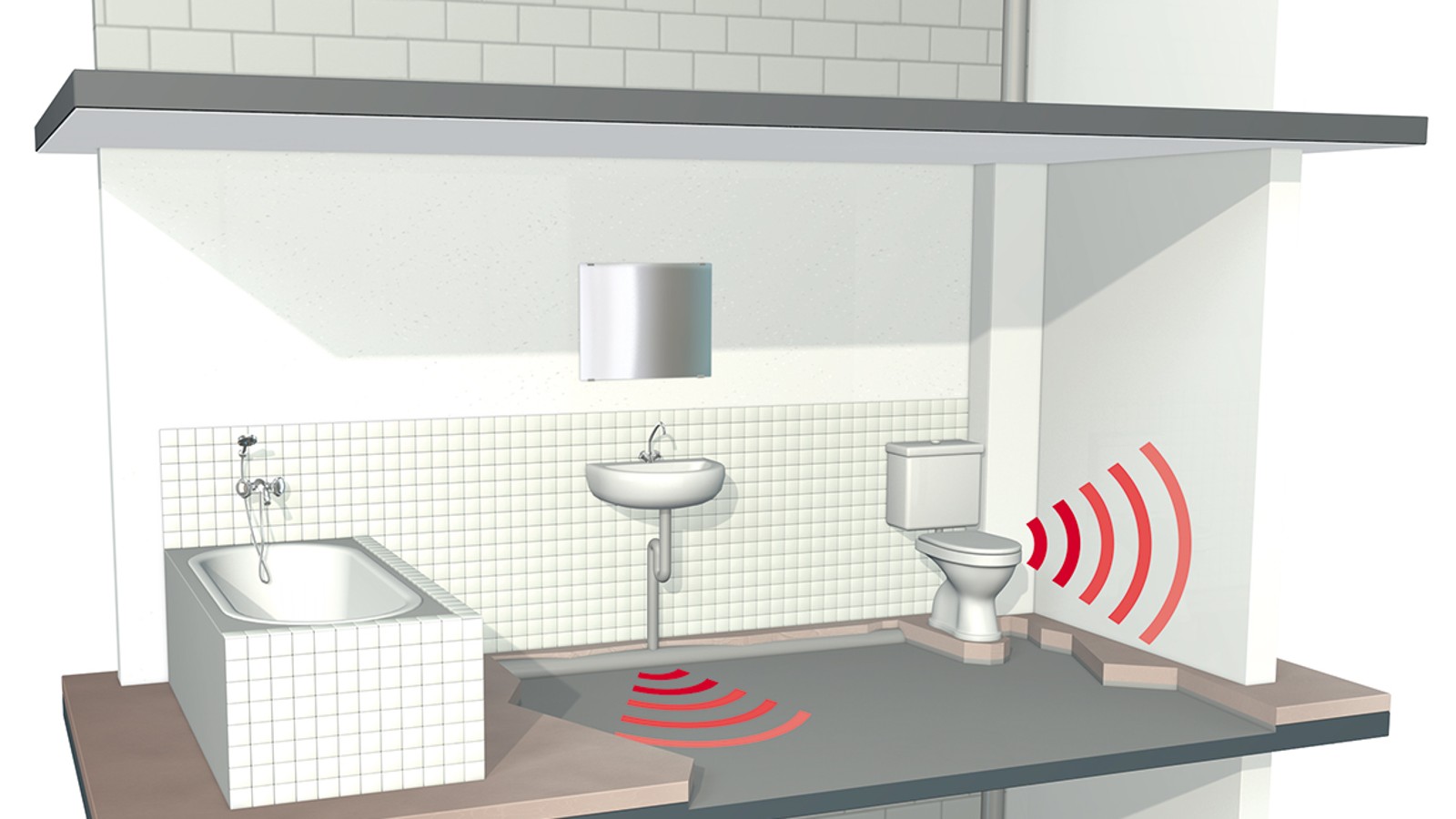 Tipiški triukšmo pastatuose šaltiniai