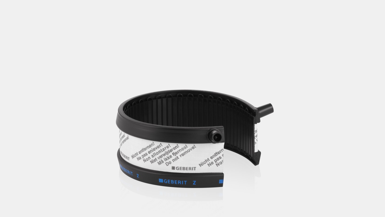 Geberit Pluvia: Installation of the anchor points with the Geberit electrofusion tape