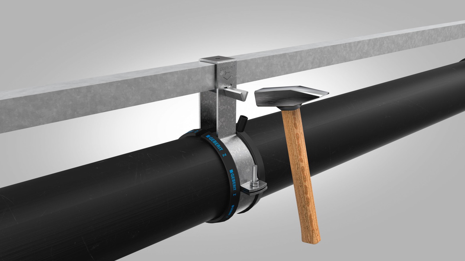 Geberit Pluvia: easy installation without special tools