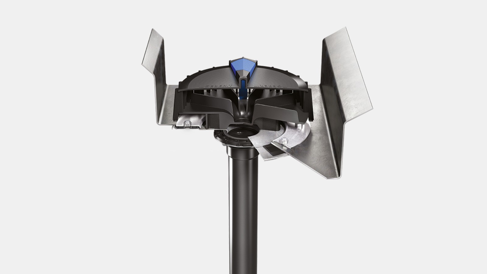 Geberit Pluvia įlaja montuojama latake