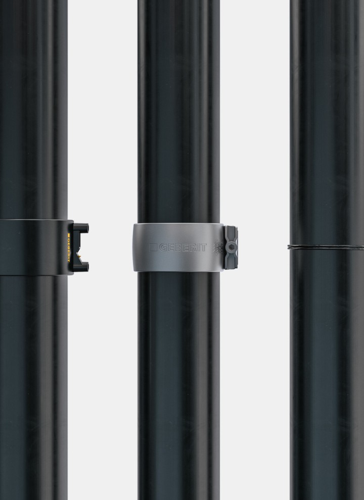 Geberit Silent-db20 can be installed using different connection technologies