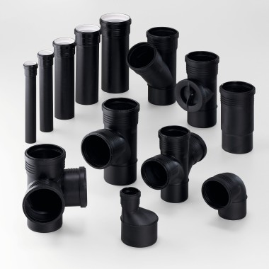 Geberit Silent-PP jungiamosios detalės Geberit Silent-PP jungiamosios detalės