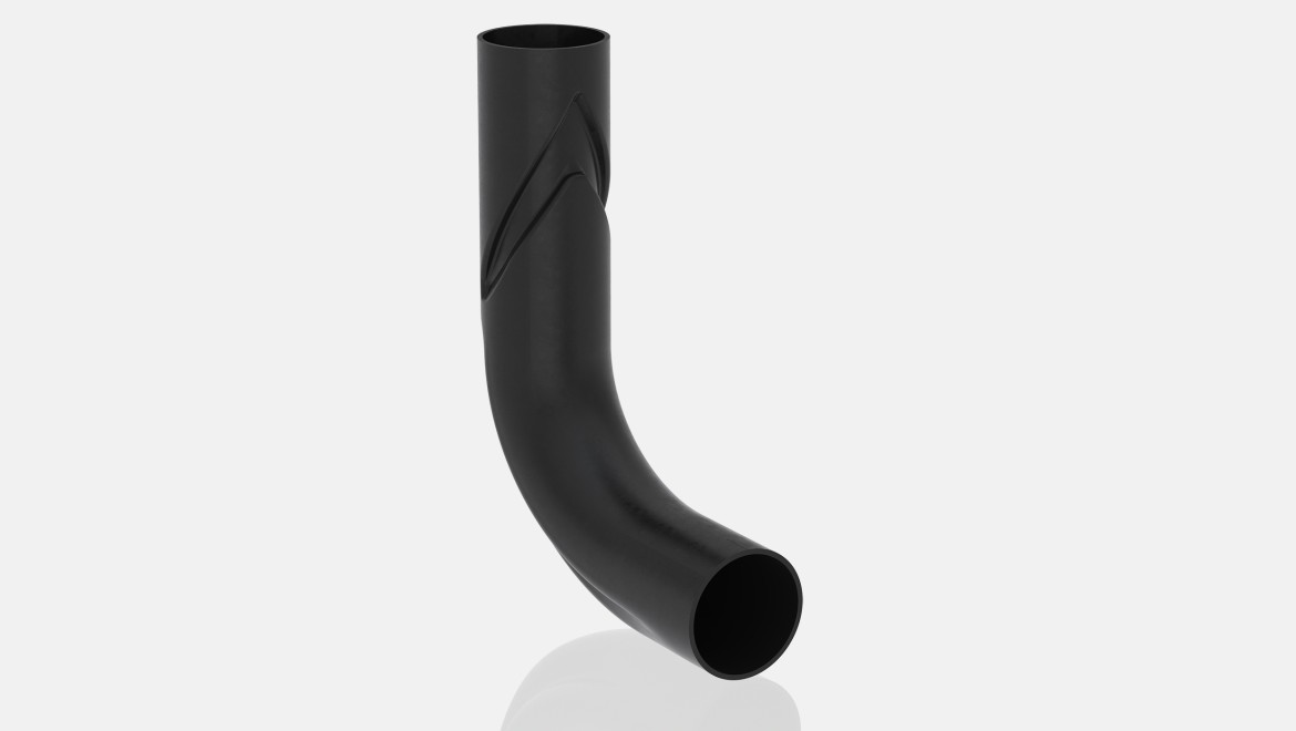 Geberit PE BottomTurn alkūnė d110 Geberit PE BottomTurn alkūnė d110
