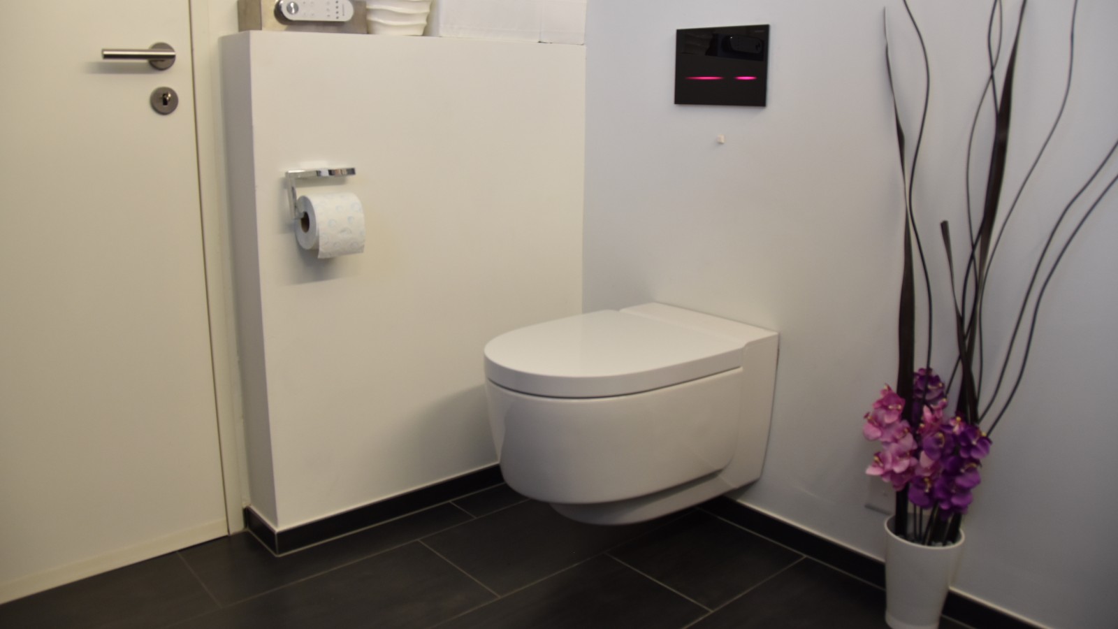 Vonios kambarys po renovacijos su įvairiais Geberit gaminiais Vonios kambarys po renovacijos su įvairiais Geberit gaminiais