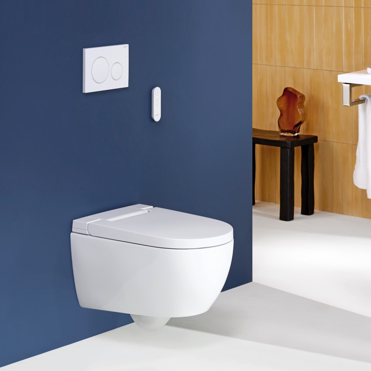 Geberit AquaClean Alba WC puodas su apiplovimo funkcija Geberit AquaClean Alba WC puodas su apiplovimo funkcija