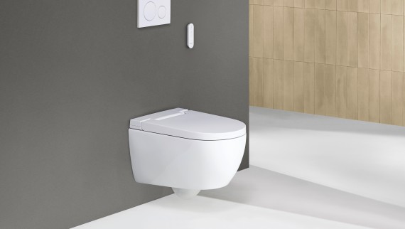 Geberit AquaClean Alba su Sigma20 nuotolinio valdymo pulteliu