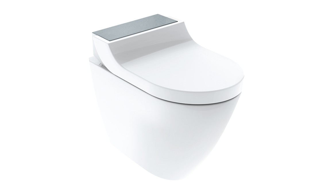 Geberit AquaClean Tuma ant grindų pastatomas WC puodas su apiplovimo funkcija Geberit AquaClean Tuma ant grindų pastatomas WC puodas su apiplovimo funkcija