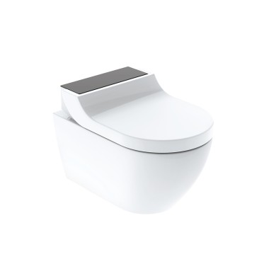 Juodas Geberit AquaClean Tuma WC puodas su apiplovimo funkcija Juodas Geberit AquaClean Tuma WC puodas su apiplovimo funkcija