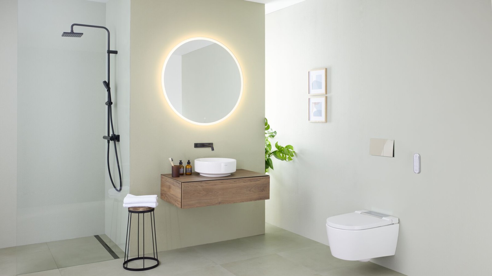 Geberit AquaClean WC puodai su bidė funkcija