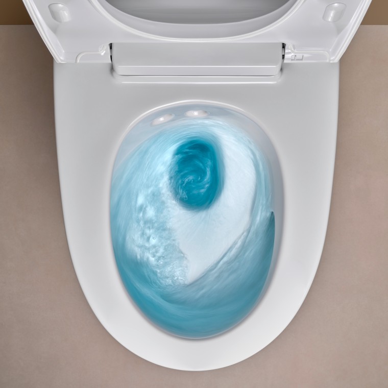 Geberit AquaClean Mera technologijos TurboFlush ypatybės