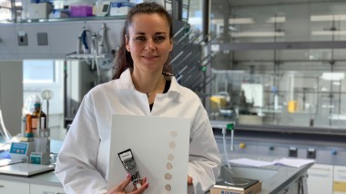 Marianne Krüger laboratorijoje