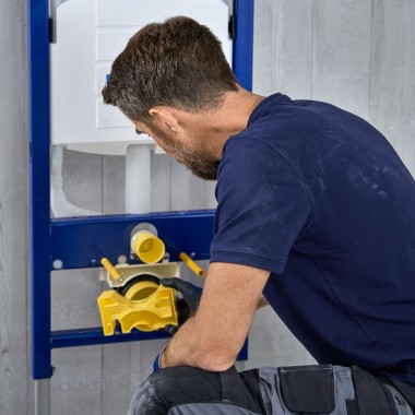 Geberit Power & Connect dėžutės montavimas Geberit Power & Connect dėžutės montavimas