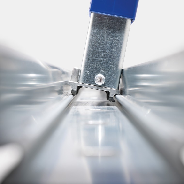 Paprastas kojų plokštelių tvirtinimas