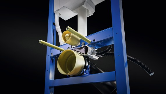 Geberit Duofix su vandens tiekimo ir elektros jungtimis