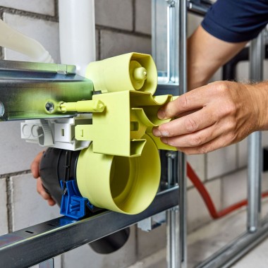 Geberit GIS element for wall-hung WC with Power & Connect box Geberit GIS element for wall-hung WC with Power & Connect box