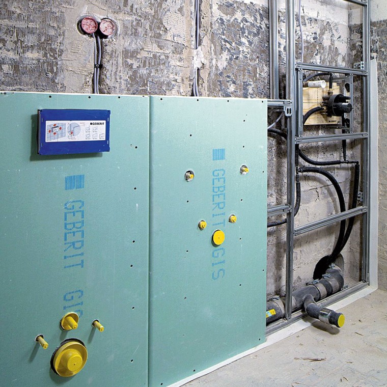 Panelling the Geberit GIS support system