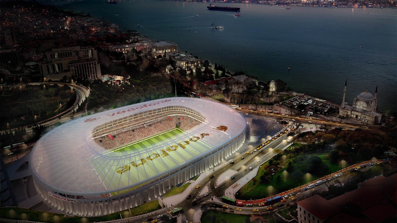 Vodafone Arena, Stambulas, Turkija (© DB Architecture & Consulting)