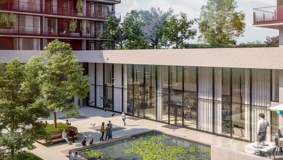 TrIIIple projektas Vienoje, Austrijoje. © Soravia