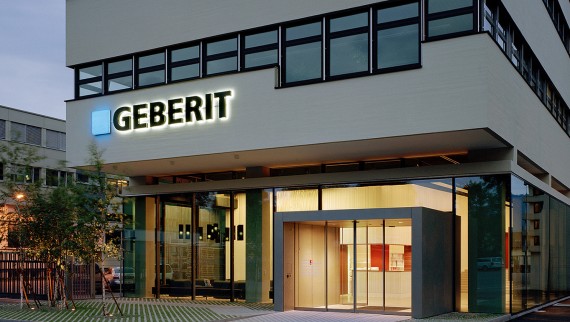Geberit būstinė Rapperswil-Jona Šveicarijoje
