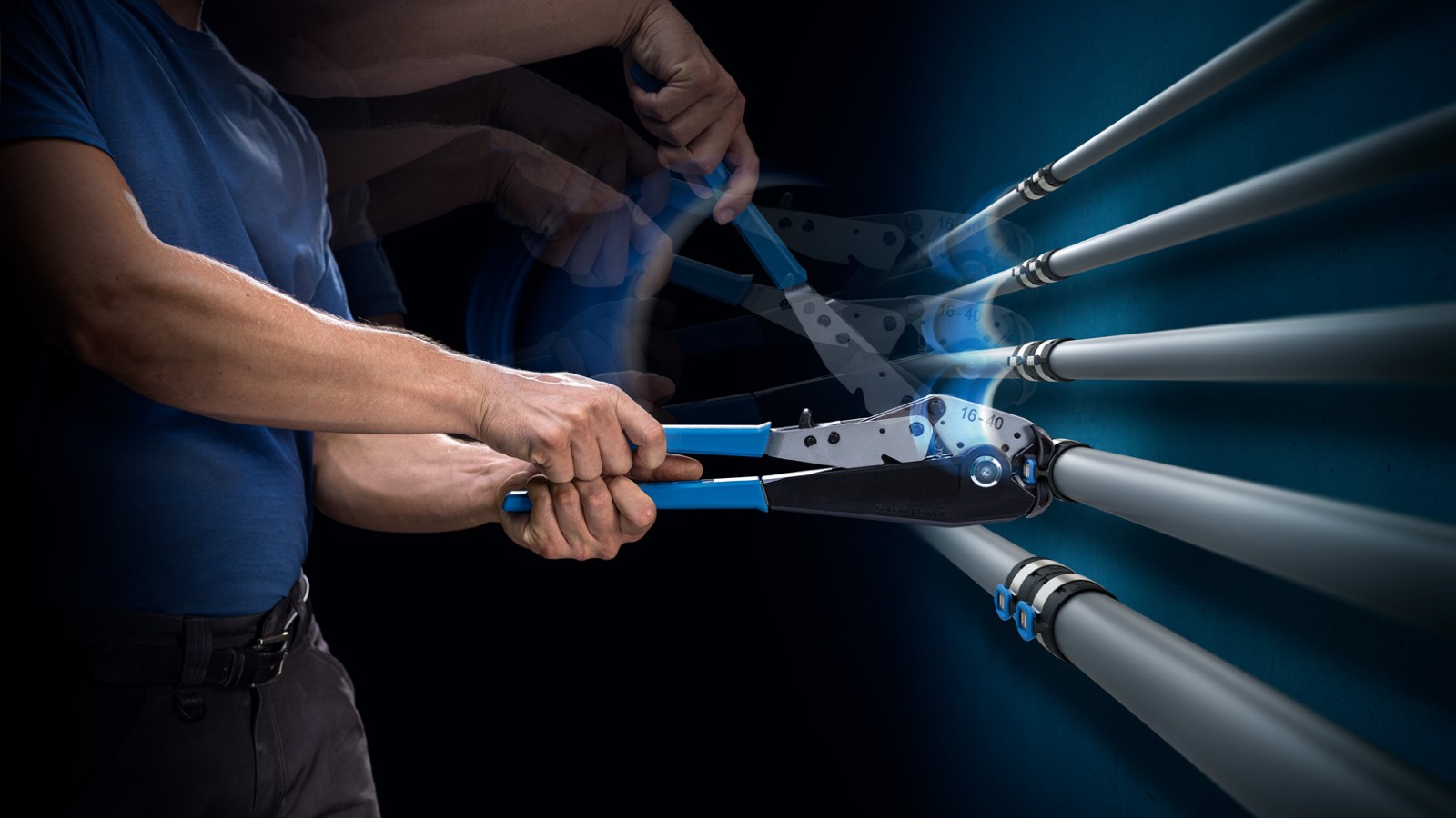 Geberit FlowFit: nebereikia keisti įrankių