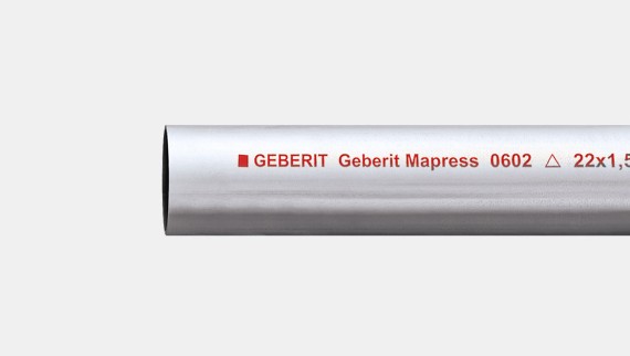 Geberit Mapress C plieno sistemos vamzdis cinkuotas iš išorės