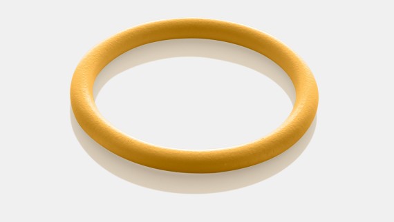 Geberit Mapress sandarinimo žiedas HNBR, geltonos spalvos, dujoms