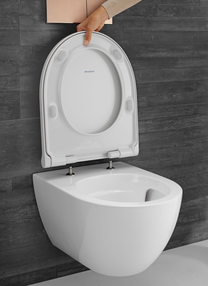 WC puodas Geberit Acanto su greito atlaisvinimo funkcija WC puodas Geberit Acanto su greito atlaisvinimo funkcija