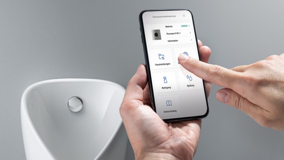 Geberit Control programėlė Geberit Control programėlė