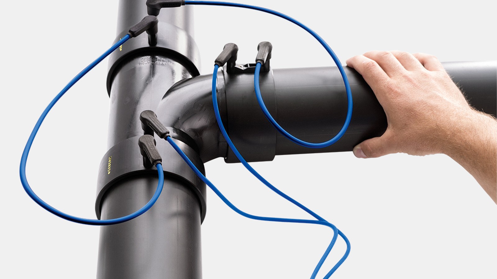 Geberit elektromovomis suvirinimo aparato EGS 3 naudojimas