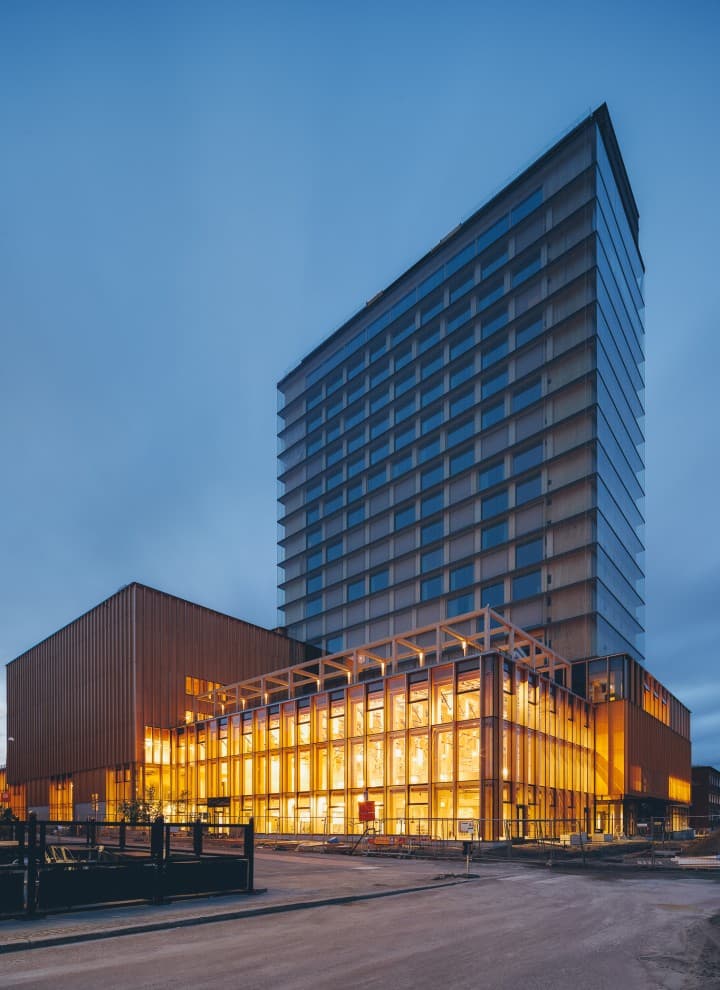 Saros kultūros centras, Kanalgatan 43b, Šelefteo, Švedija Saros kultūros centras, Kanalgatan 43b, Šelefteo, Švedija