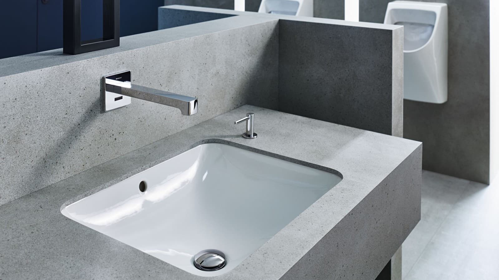 Geberit VariForm under-countertop washbasin, rectangular Geberit VariForm under-countertop washbasin, rectangular